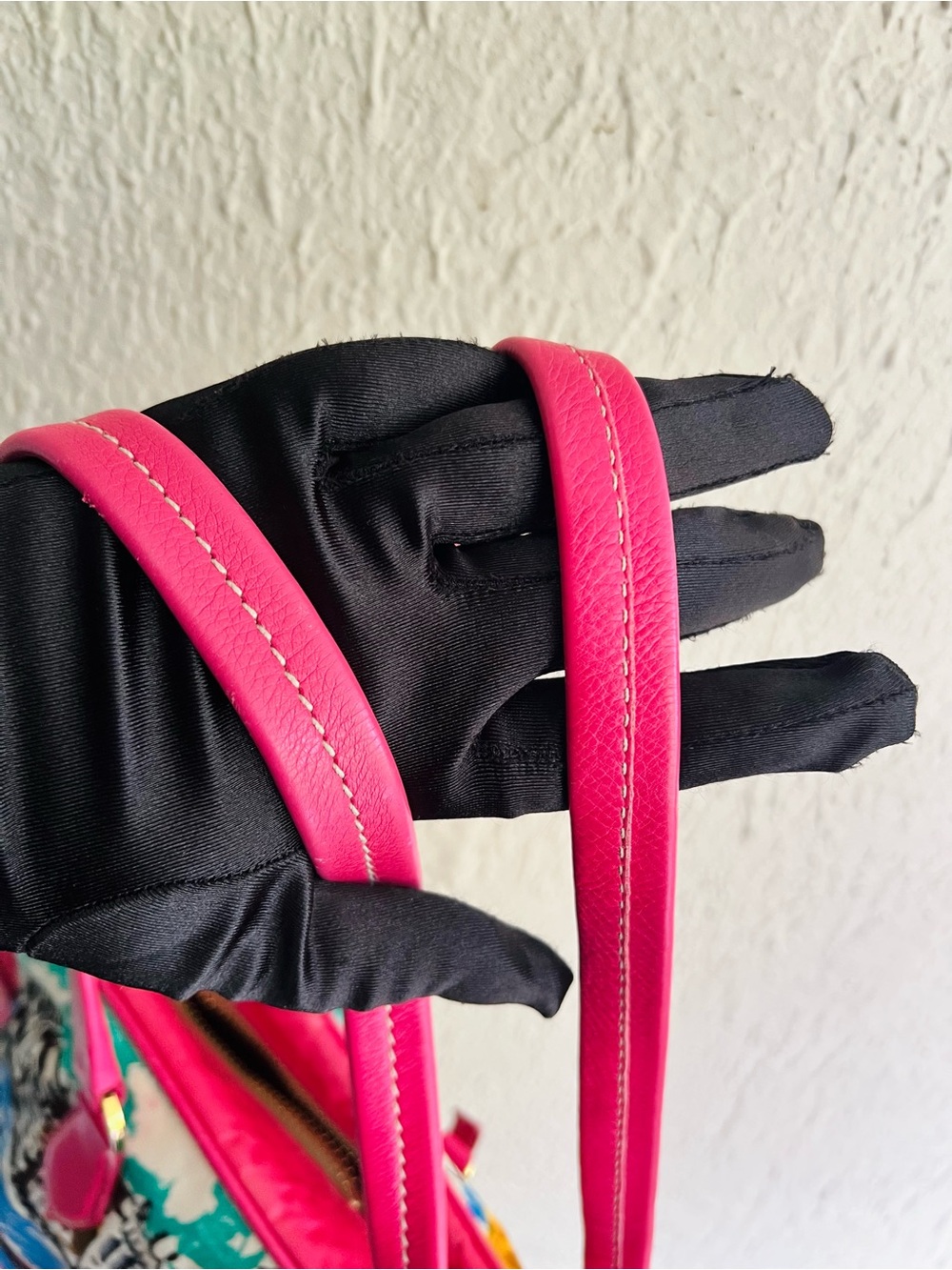 Prada Canapa Stampata Venez Shoulder Bag - Picture 10 of 14